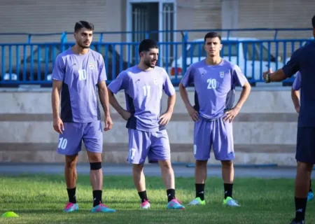 آثار زخم در حوالی چشم ملی‌پوش استقلال (عکس)