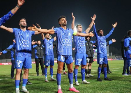 استقلال مچ سازمان لیگ را خواباند