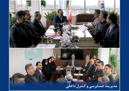 جلسه بررسی برنامه‌ها و ارزیابی عملکرد سال جاری مدیریت حسابرسی و کنترل داخلی بیمه دانا