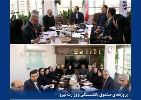 جلسه بررسی برنامه‌ها و ارزیابی عملکرد سال جاری مدیریت پروژه‌های صندوق بازنشستگی و وزارت نیروی بیمه دانا