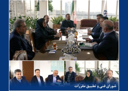 جلسه بررسی برنامه‌ها و ارزیابی عملکرد سال جاری شورای فنی و تطبیق مقررات بیمه دانا